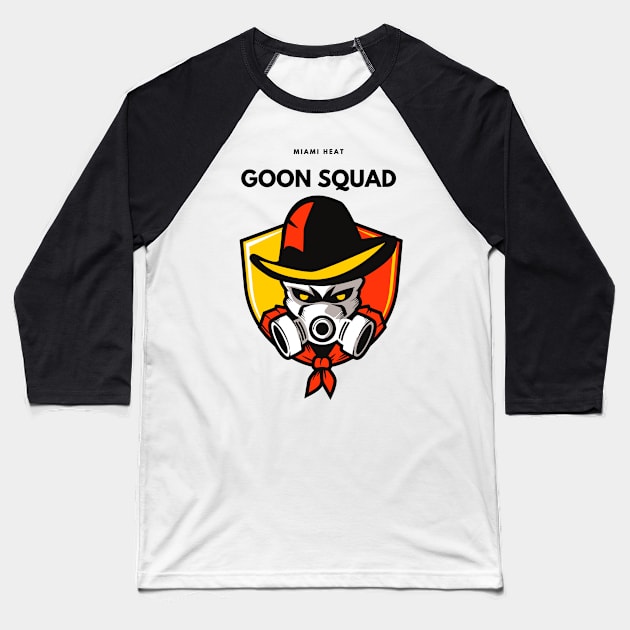 MIAMI GOONS SQUAD Baseball T-Shirt by Car Boot Tees